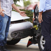 determining fault in a car accident in Louisville